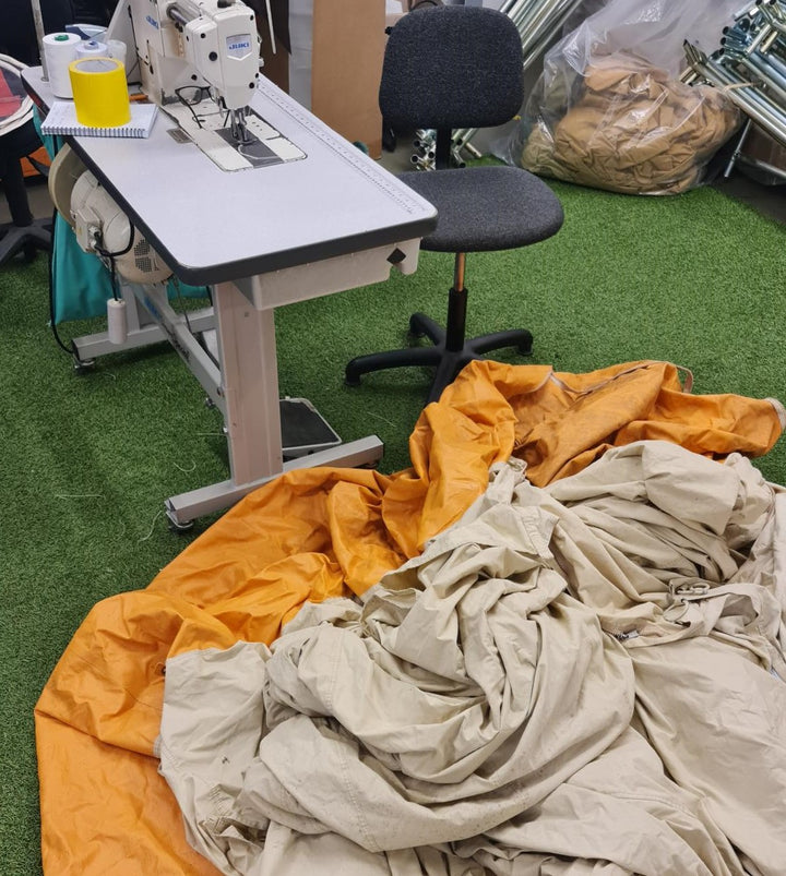 Canvas Tent repair - Large