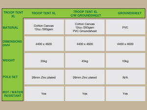Troop Tent XL